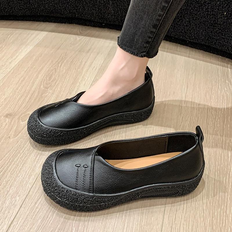 Summer New Women Flats Shoes Loafers Brand Sandals 2025 Casual Sport Shoes Trend Walking Cozy Shallow Sneakers Woman