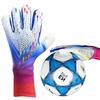 Football Goalkeeper Gloves Thickened And Wear-Resistant Football Protection Adults Teenager Goalkeeper Football Goalie Gloves