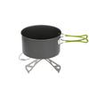 Lixada Outdoor Portable Mini Stove Rack Titanium/Stainless Steel Cross Stand Stove Bracket Pot Rack Steaming Rack for Reactor