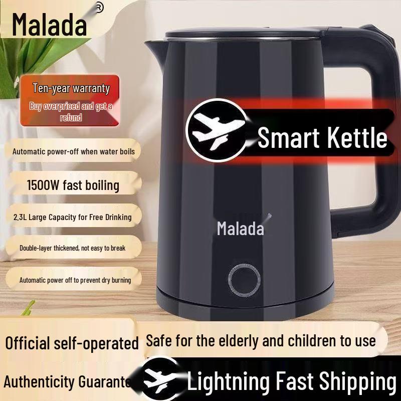 Large Capacity Electric Kettle for Home, Auto Power-Off, Ideal for Dorms