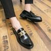2024 Shoes Men Outdoor Walking Shoes Dress Wedding Loafers Men's Luxury Brand Stylish Club Footwear for Men Mens Slip On Shoes