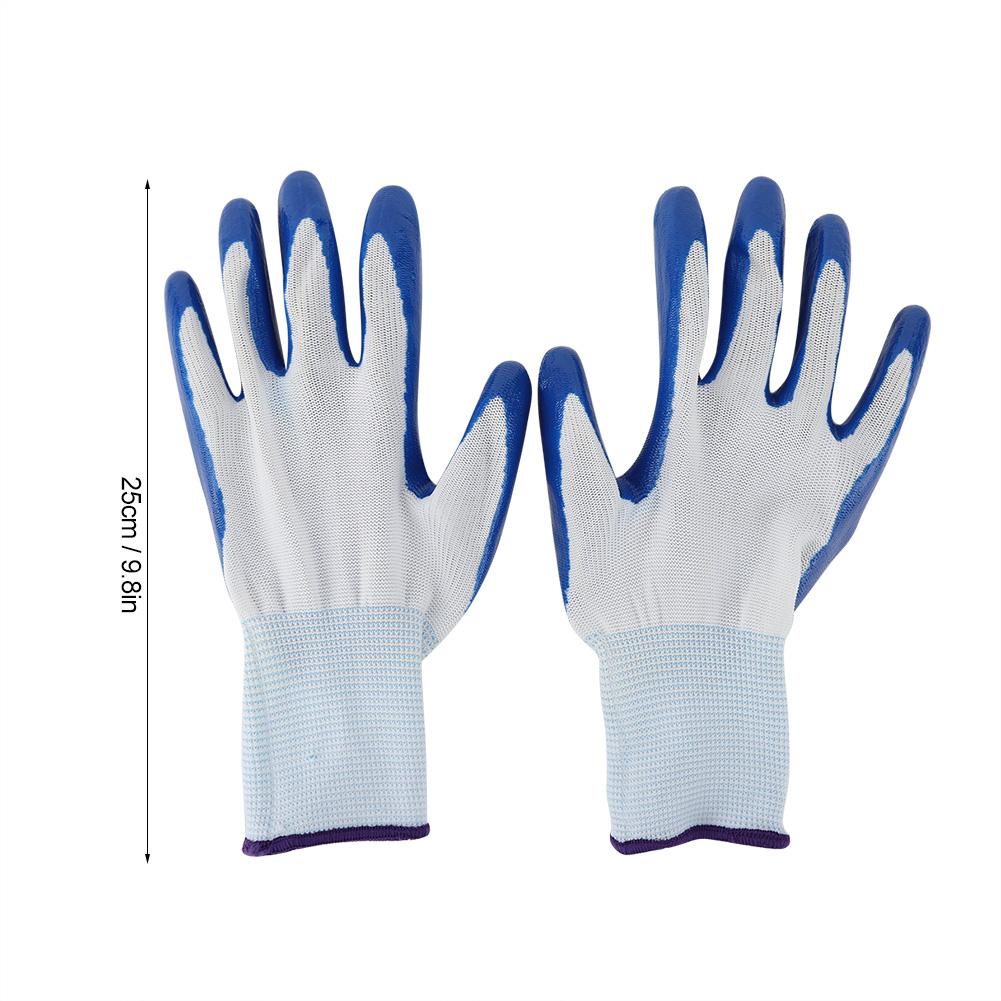 5 Pairs Wear Resistant Non Slip Gloves Breathable Gardening Gloves for Garden Planting Use