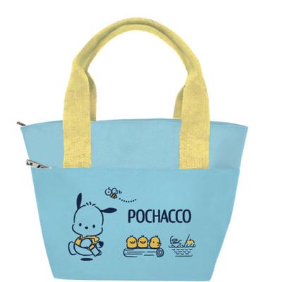 K Company Sanrio Characters Pochacco Cooler Bag with X X D16cm Pocket, CPO6-PC, H18.5 W33.5