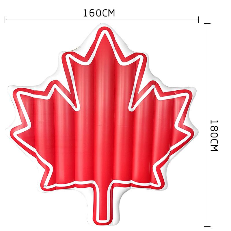 

Надувной поплавок для бассейна «Кленовый лист» — водный гамак с сеткой и плавающим шезлонгом 180*160CM красный