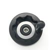 Bakelite Revolving Handle Black Hand Wheel Foldable Hand Wheel  Vertical Milling Machine