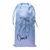 Ballet Footwear Pouch Portable Dance Bag Silky Texture Drawstring for Dancers,