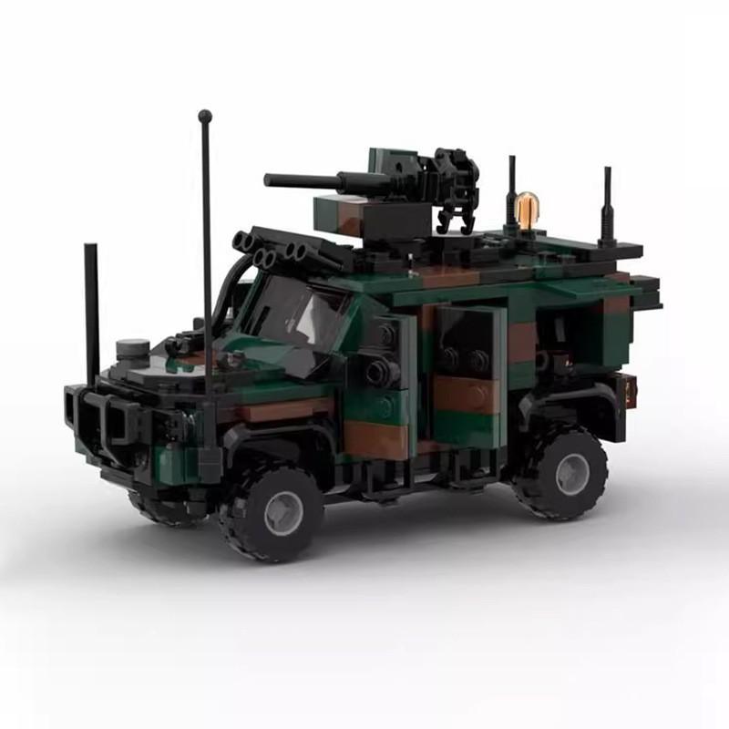 WW2 Mliatry LMV 2 4x4 Esercito Vehicles Technology Armored Vehicle Building Blocks Toys Car Model Sets Bricks Kids Adults Gifts