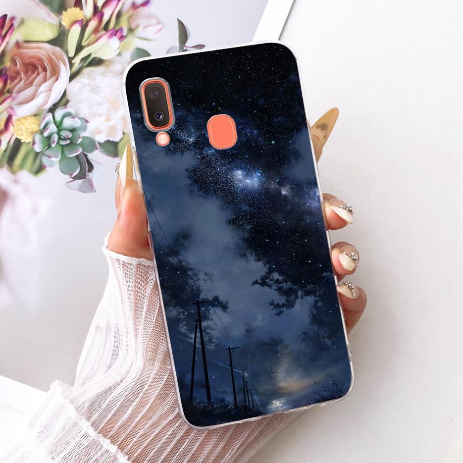 For Samsung Galaxy A20 A20e A20s Case Cute Lion Fashion Painted Cover Soft Silicone Case For Samsung A20 A 20 s Galaxy A20e Bags