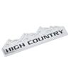 HIGH COUNTRY letter car stickers for all off-road models Highland area pattern Body modification accessories Rear trunk decorate