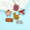 Friends How You Doin Enamel Pin Custom Smelly Cat Sofa Lobster Turkey Brooch Lapel Badge Classic TV Jewelry Gift for Fans