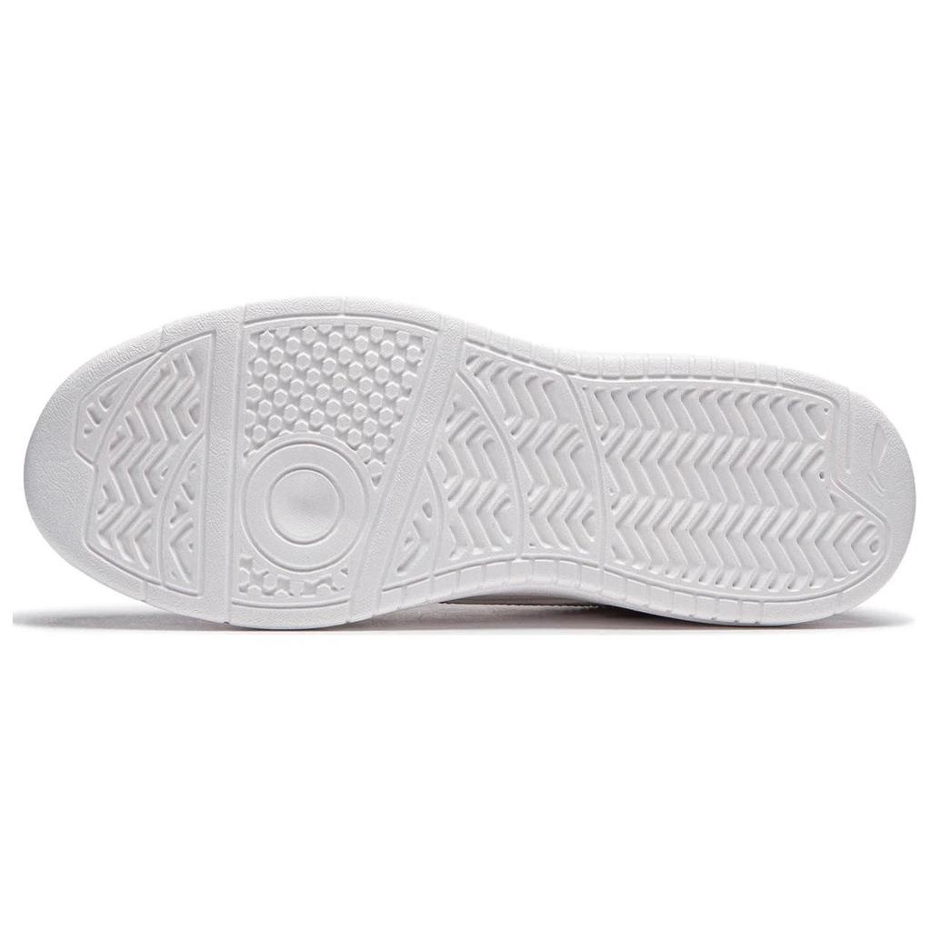 Li Ning Sycee V2 Slip Resistant Cushioning Abrasion Resistant Low Top Skateboard Shoes Women's White Purple AGCU248-4