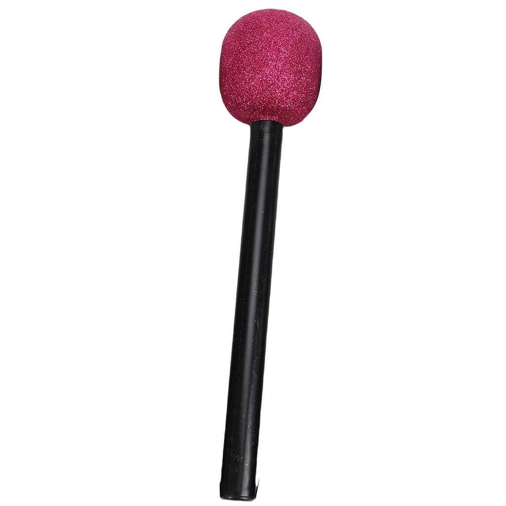 6Pcs Multicolor Microphone Prop Plastic Faux Microphone Ornaments parties Decorations For Stage Karaoke Costume Birthday Party
