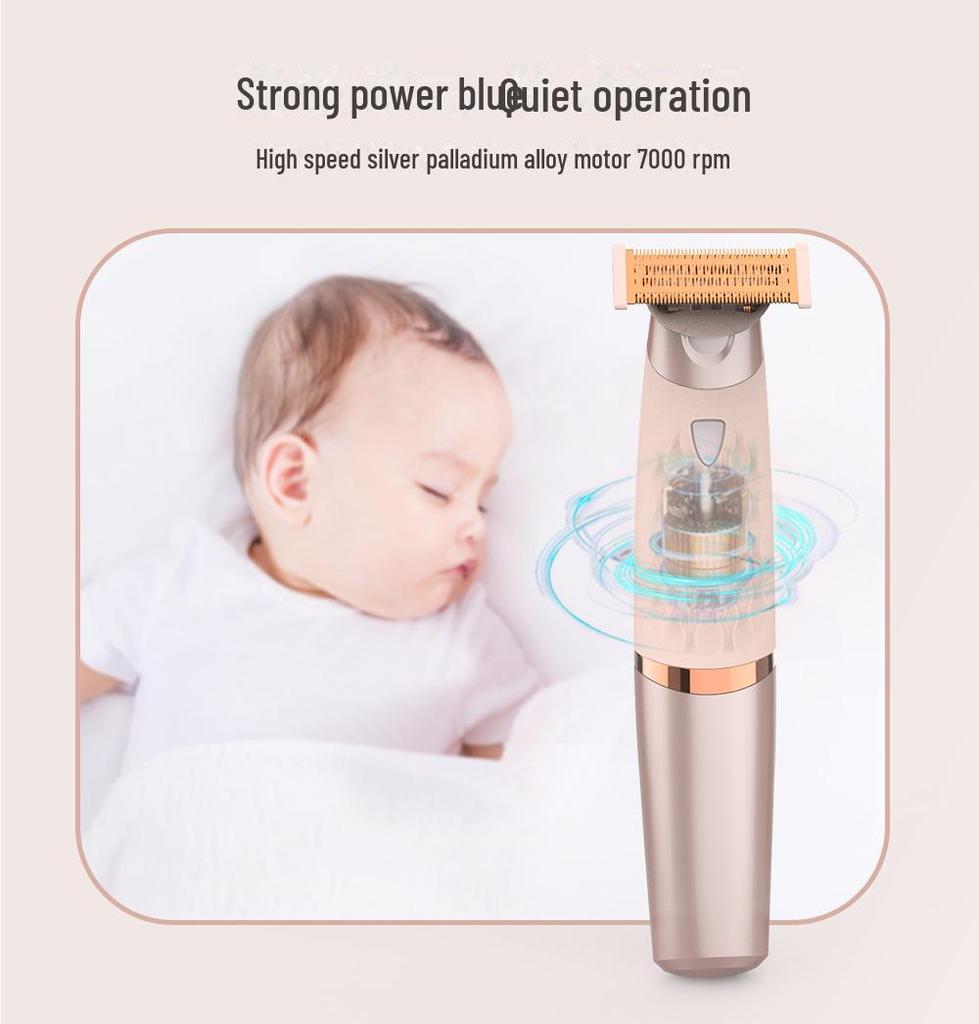 Women's Electric Shaver for Lip, Armpit, Leg, and Pubic Hair Removal