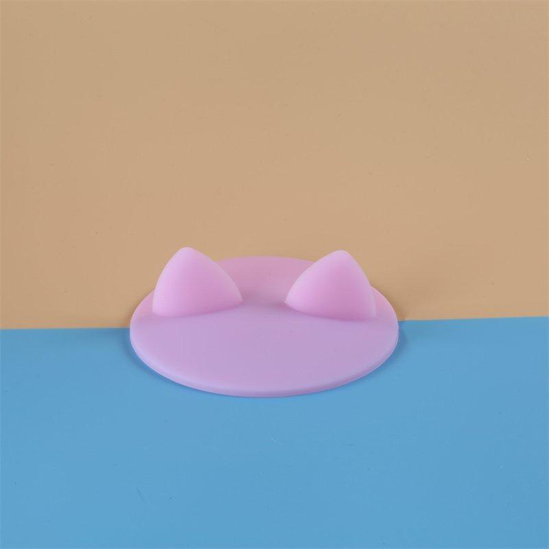 Food-grade Universal Silicone Soft Cover - Dust-proof Cover with Multi-color Short Cat Ears Design