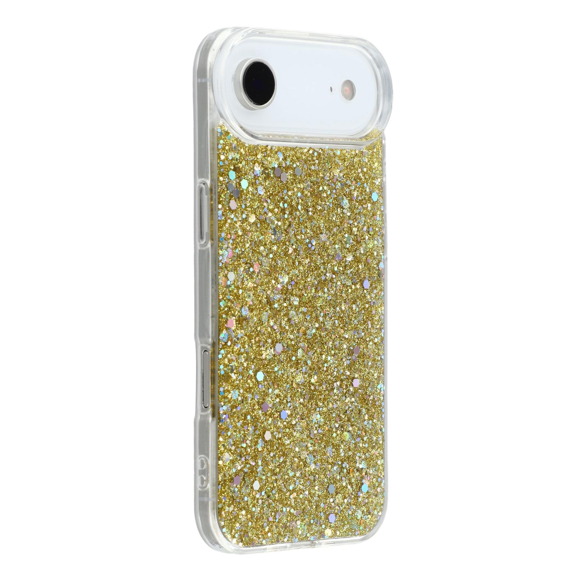 For iPhone Air Case Shockproof Soft TPU Phone Cover Glittery Design D