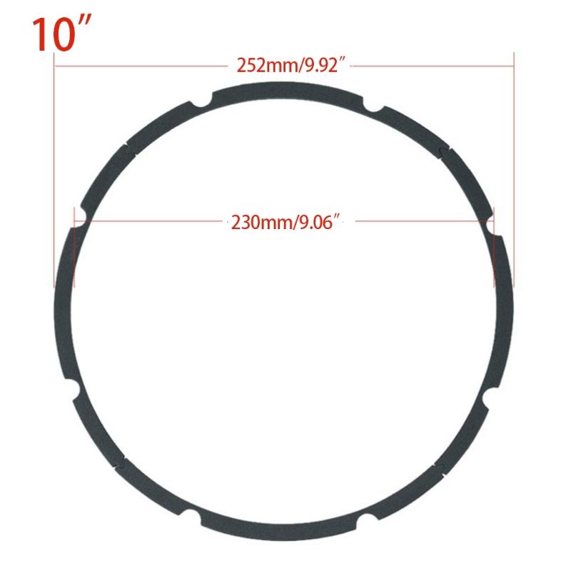 Rubber Ring Speaker Cloth Edge Repair Parts Speaker Surround Rubber Replacement Parts for Speaker Repair or DIY