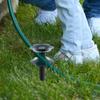 Flower Shaped Garden Hose Guide Directional Protection Lawn Hose Support Hose Holder  Watering
