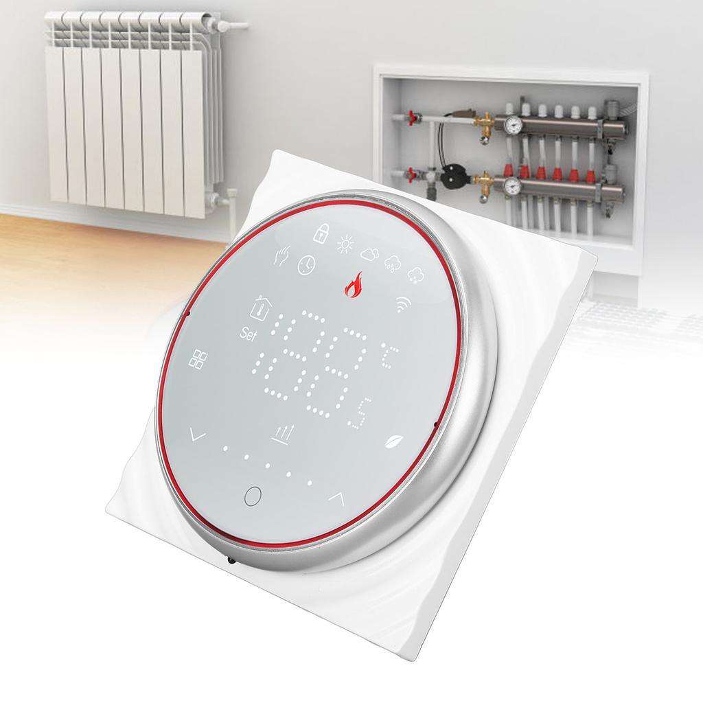 Smart Home Thermostat LED Display Programmable Floor Hting Controller for Household Appliances AC