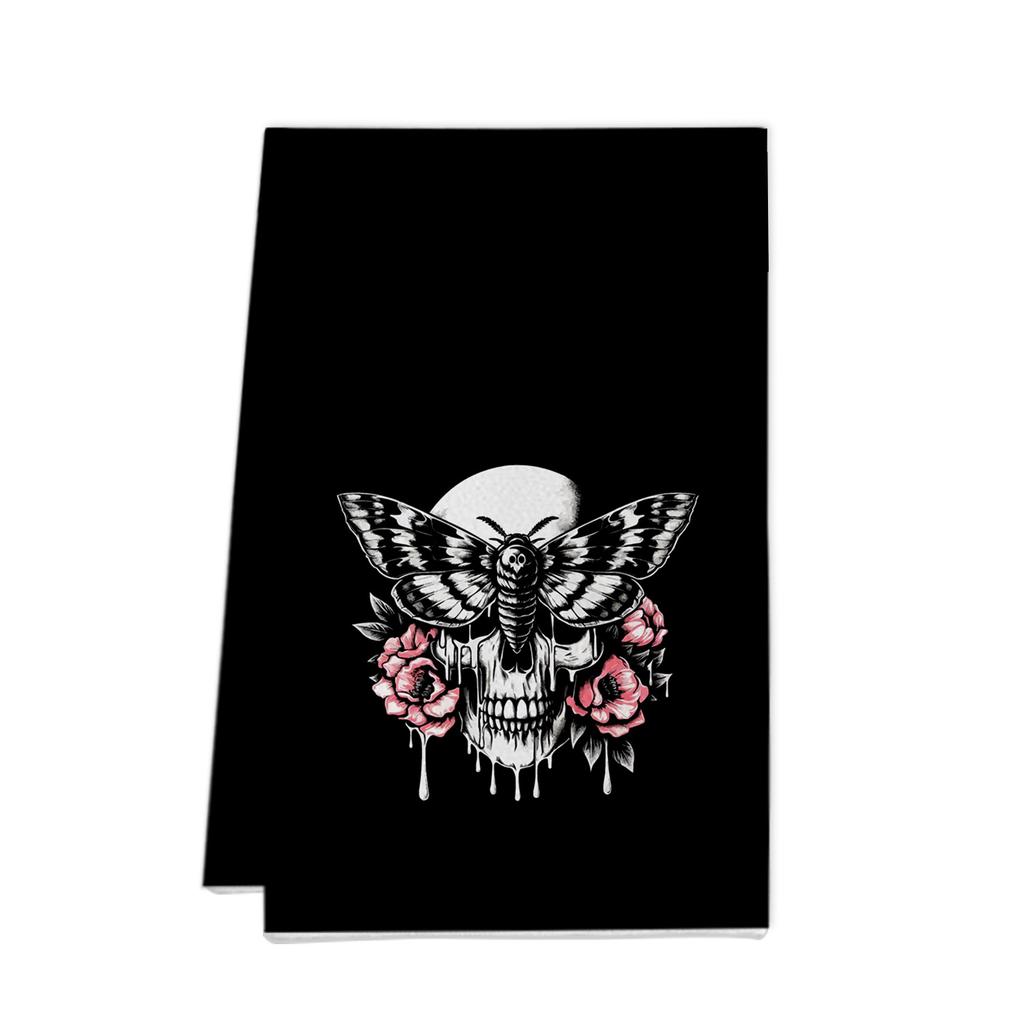 Halloween Towel Ornament Gift Microfiber Printing Kitchen Towel Special Dish Towel Rag