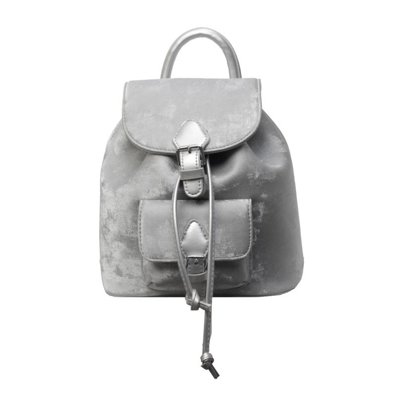 Fashion bag women's new simple retro college style backpack casual texture portable small backpack