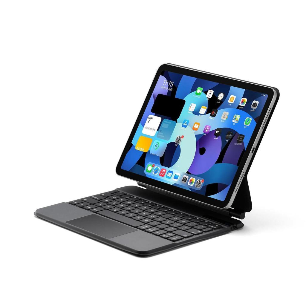 Magnetic Suspension Magic Keyboard for iPad Air 11th Gen & Pro 13 - Backlit with Sleep Air 5 Protective Case