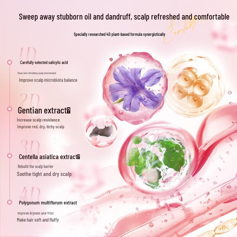 Three Magicians Fragrant Oil Control & Anti-Dandruff Shampoo