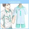 Stilvolle Haikyuu Aoba Johsai Oikawa Tooru Uniform mit atmungsaktiver Hose und Shirt