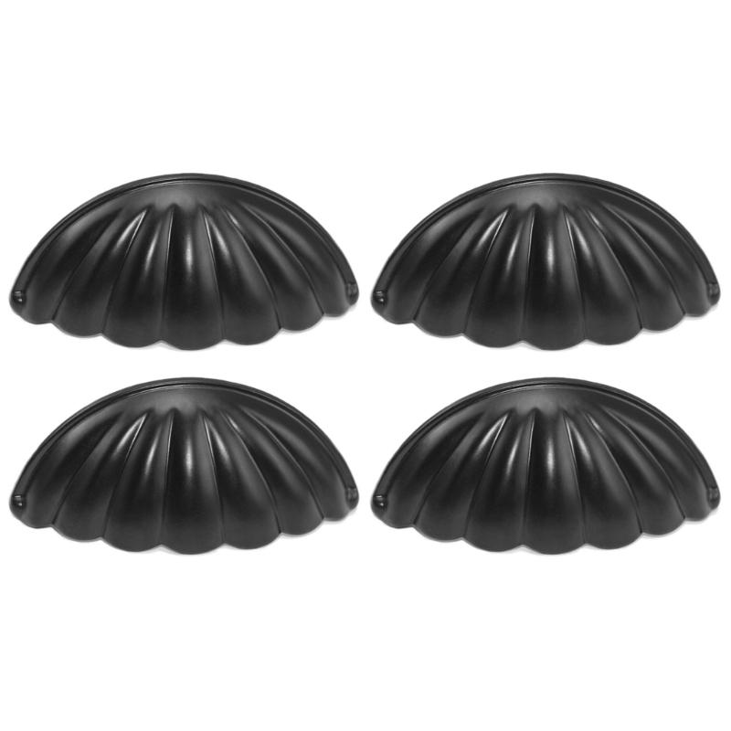 

Retro Cabinet Pulls Drawer Knob Pull Dresser Pulls Dresser Pulls for Dresser Drawer Kitchen Bathroom Cabinet Office 1 чёрный