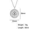 LIKGREAT Mammon Necklace Money Talisman Neckalces Abundance Prosperity Talisman Business Success Jewelry Gift for Men Women