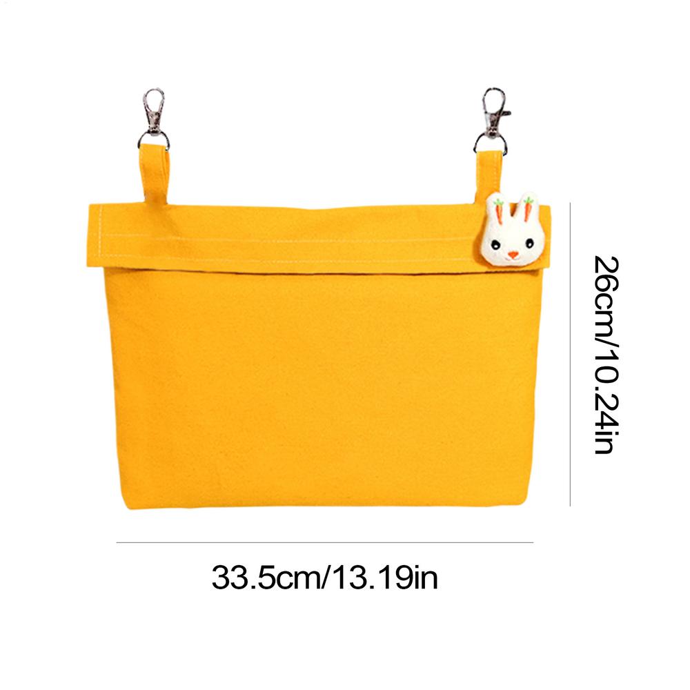 

Охлаждающий пакет со льдом для кролика Водонепроницаемые аксессуары для охлаждающего домика для питомца Долговечный многоразовый портативный подвесной обертыш для улицы жёлтый