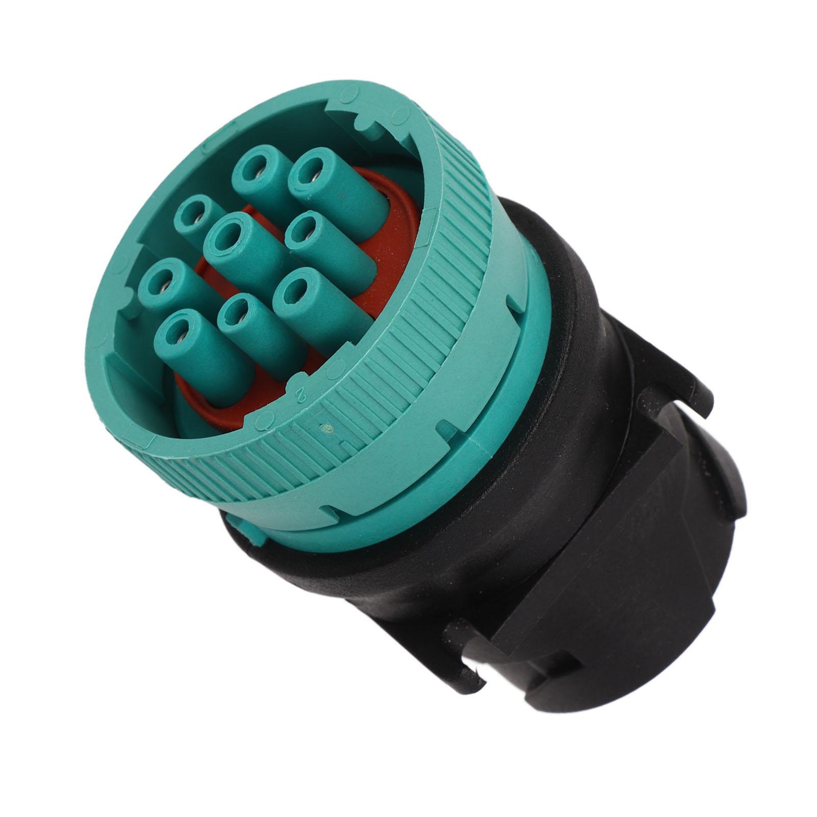 

Адаптер J1939 II 9-контактный диагностический порт для грузовиков, замена адаптера для Paccar для Nexiq Data Link зелёный