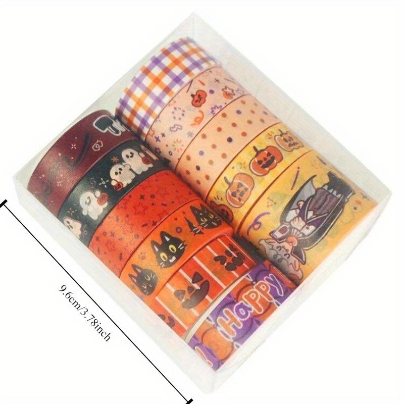 Halloween Bronzing Festival Washi Band Set DIY Hand Konto Grenze Dekoration Halloween Festival Adhesive Masking Tape