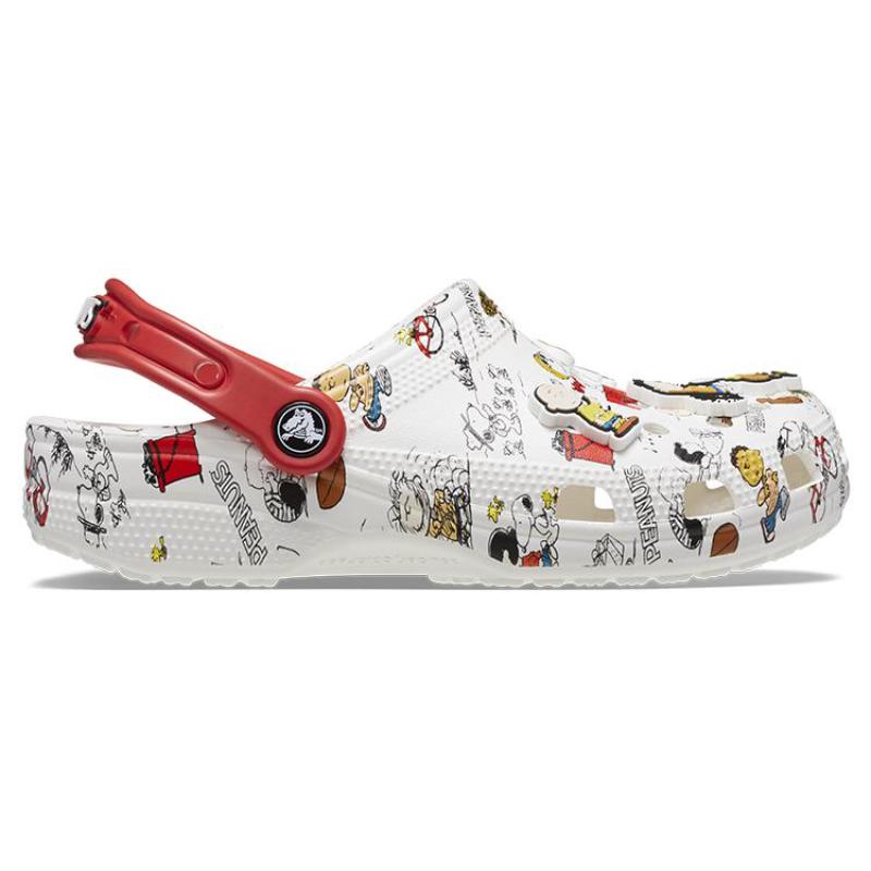 Peanuts x Crocs Anti-Slip Classic Clog Unisex White