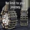 Anti-Skid Snow Chains for Jetour X70S, MX90, X95, X70 PLUS, Coupe Tires