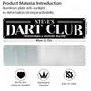 Custom Darts Club Metal Sign Personalized Name Wall Decor Man Cave Game Room Bar Ornament