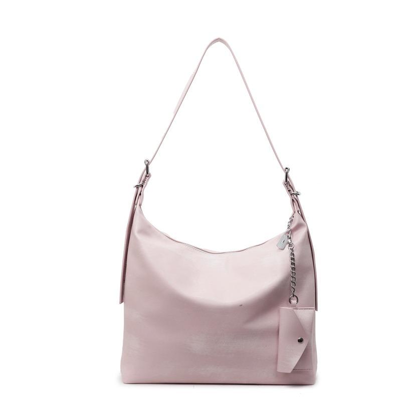 Casual underarm bag women's bag new simple tote bag solid color versatile shoulder messenger bag