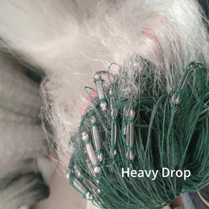 10Pcs Fishing Casting Net Easy Throw Fly Fishing Net Portable Cast Fish Cage Fishing Tackle for Hand Casting Enduring