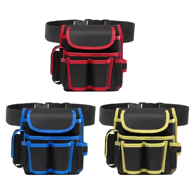 Tool Pouch Electrician Waist Belt Bags Oxford Cloth Work Aprons Craftworks Electrician Tool Maintenance Accessory