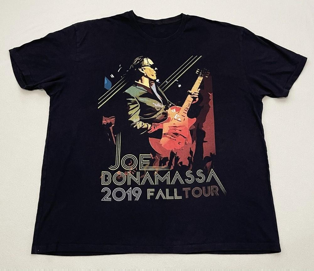 2019 Fall Tour Joe Bonamassa Shirt Classic Black Unisex S5XL  KY122 Unisex T-Shirt XXXL