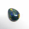 Lab-Created Opal Loose Gemstone Multi Color Fancy Cut Doublet 9.80 ct for Jewelry Making and Crafts