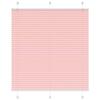 VidaXL Store Plissé Rose 120x100 Cm Largeur Du Tissu 119,4cm Polyester, Store Plissé De Fenêtre, Store Accordéon, Store 4015436