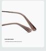 Retro Japanese Titanium Small Frame Myopia Glasses: High-Prescription, Polygonal, Wide Rim for Small Faces