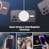 Coque de Protection - BOOLING - iPhone 14 Pro - Rigide - Transparent - Cercle Magnétique