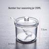 Acrylic Seasoning Jars 20-Pack