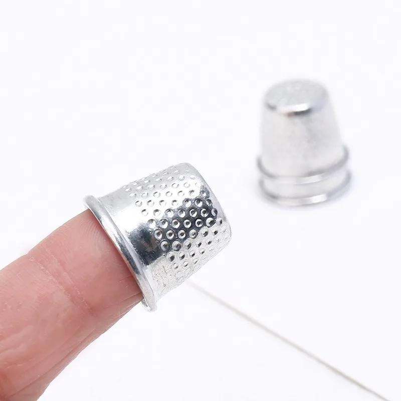 DIY Thimble Sewing Tool, Pressure Thimble Finger Cover, Household Embroidery Finger Protection Thimble Cap