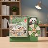 Double Coil Rotary Table Calendar Cartoon Panda Planner Calendar Memo Desk Calendar  Student