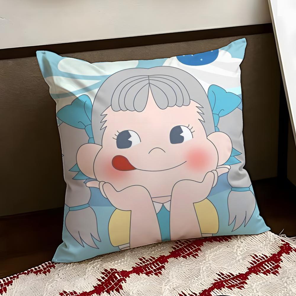 Cute Candy Brand FFujiyaS Cushion Cover Reversible Soft Durable Pillow Cover Home Car MultiScene Use for Daily Comfort