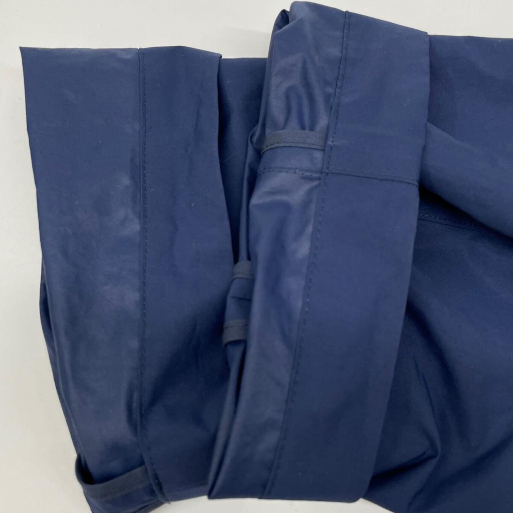 TRADITIONAL WEATHERWEAR Navy Selvedge Hooded Soutien Collar Coat coat 40 NavyUsed