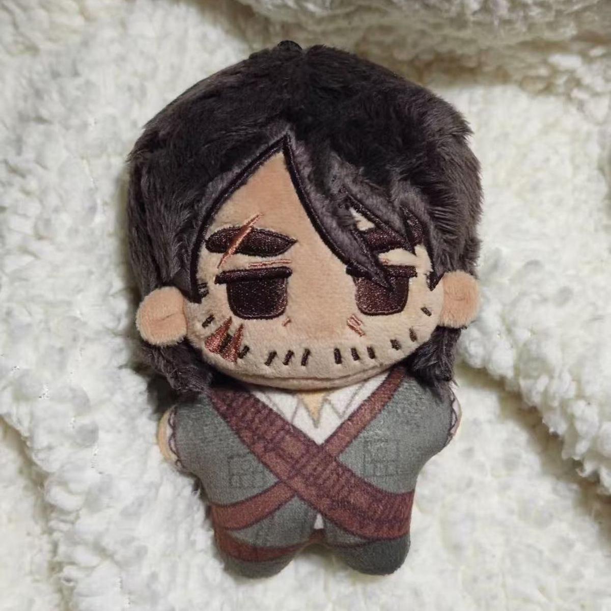 10cm Spiel Red Dead Redemption 2 John Marston Stoffpuppe Plüschtier Rucksack Anhänger Schlüsselanhänger Puppe Plüschtiere Geburtstag Weihnachten Geschenke