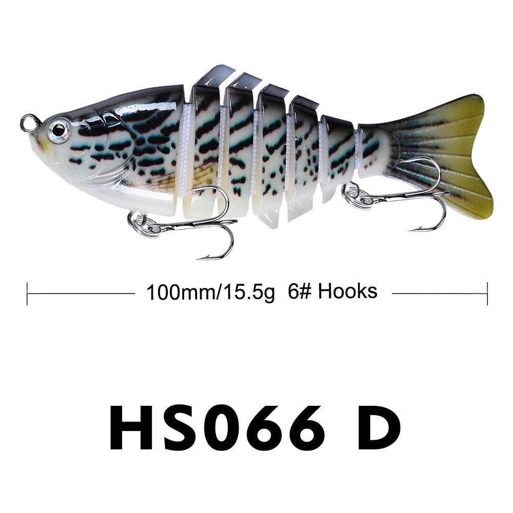 

10cm Multi-jointed 7-section Bionic Hard Plastic Fishing Lure
